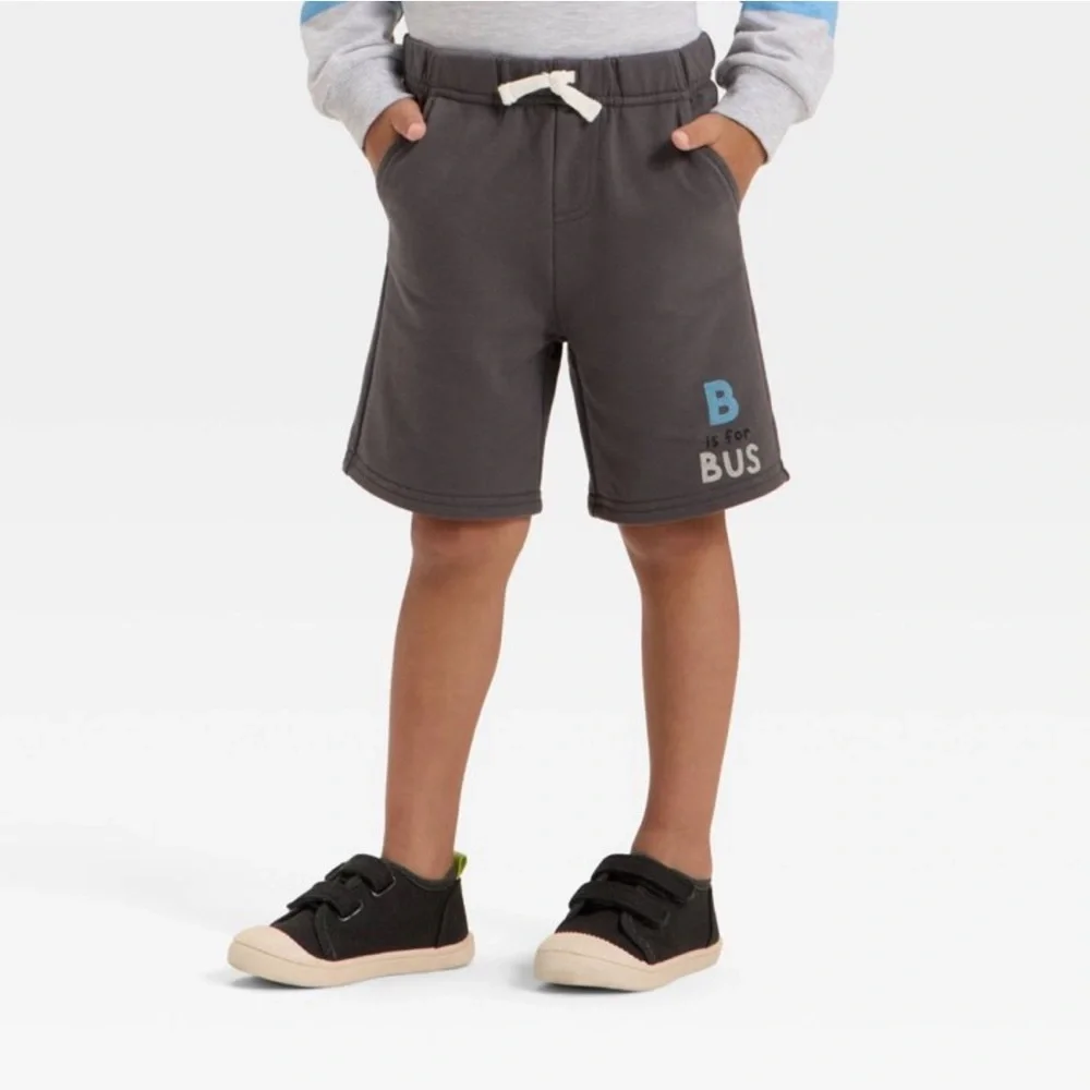 Toddler‎ Boys' 2pk Ms. Rachel Bus Pullover Sweatshirt and Shorts Set - 5T